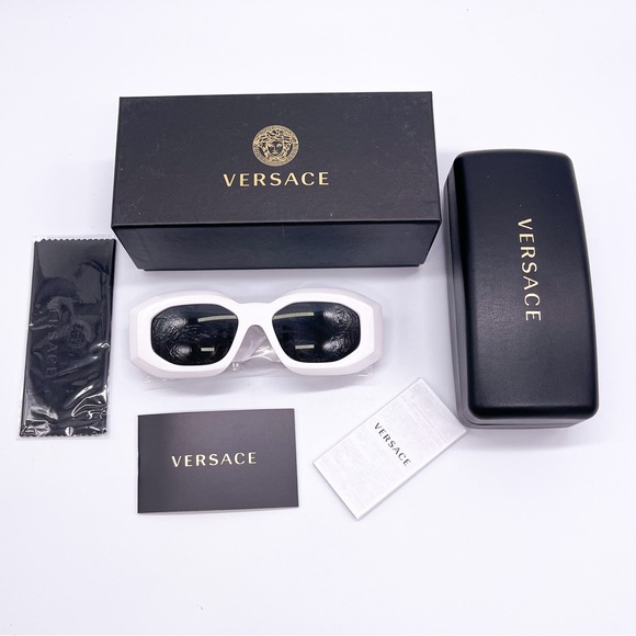 NEW VERSACE VE4425U 314/87 VERSACE MEDUSA MOD 4425U WHITE EYEWEAR VE 4425U - Picture 12 of 12